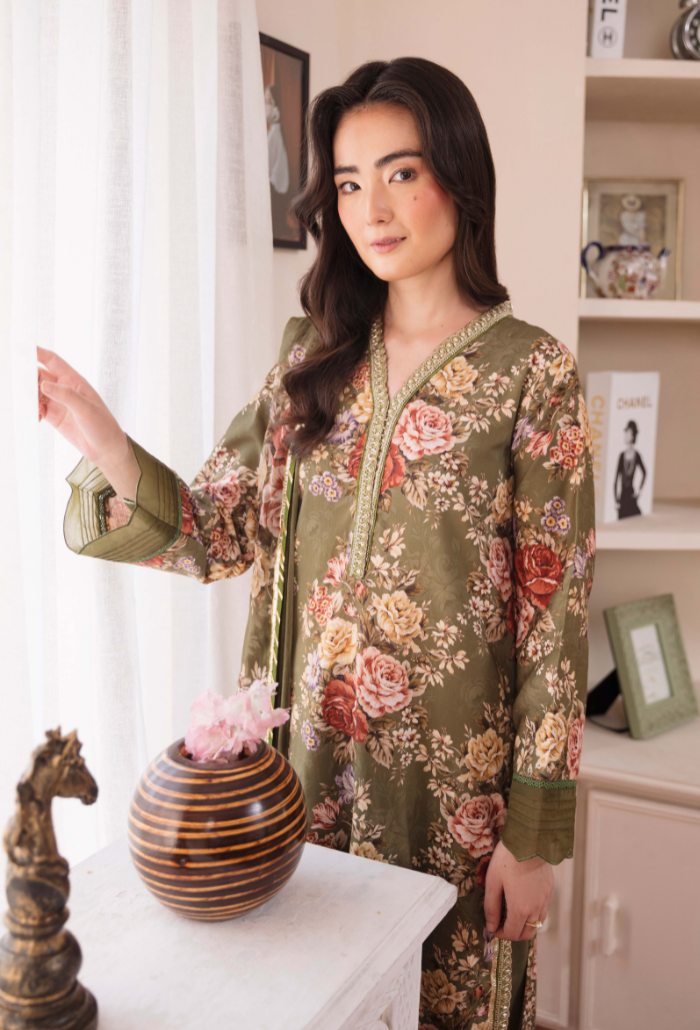 COCO - D04 Chiffon Pakistani Winter Dresses - Humdum - 4