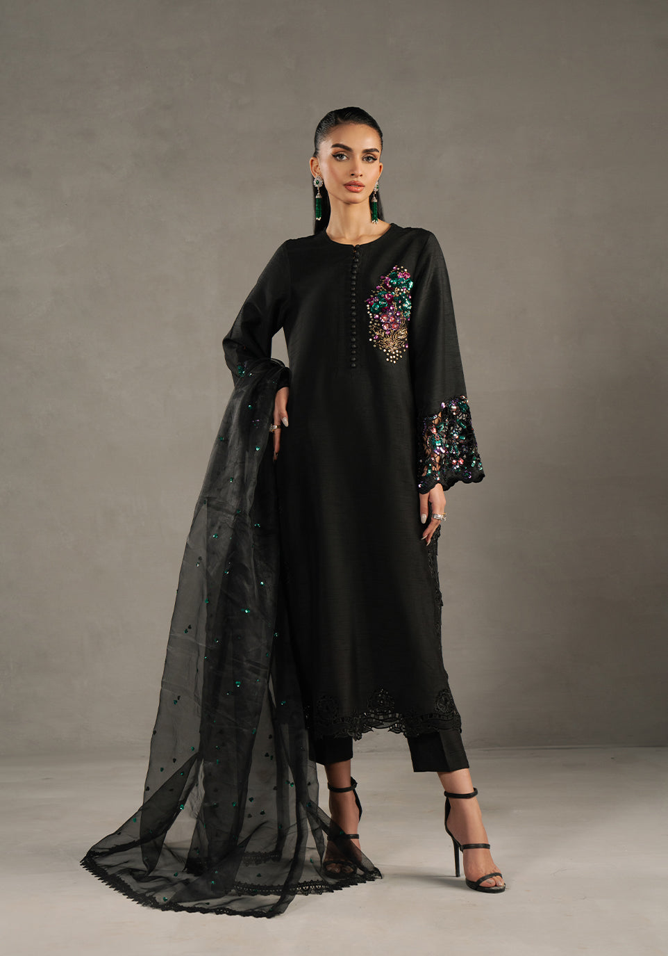 ZQS 014 DELLA Luxury Pakistani Fashion