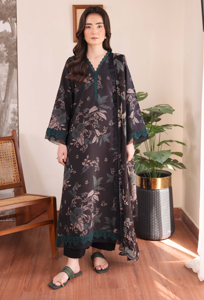 COCO Lawn - D03 Chiffon Pakistani Summer Dresses - Humdum - 1