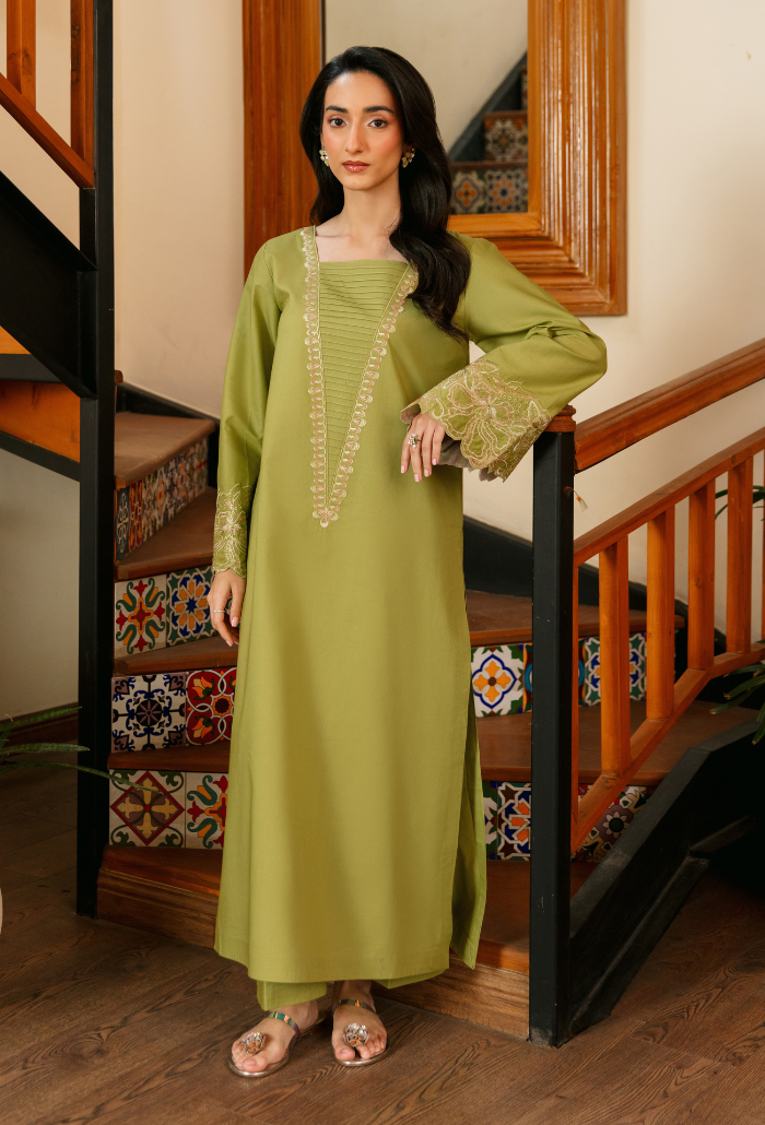 Spring Pret Vol-2 - D09 Lawn Pakistani Summer Dresses - Humdum - 1