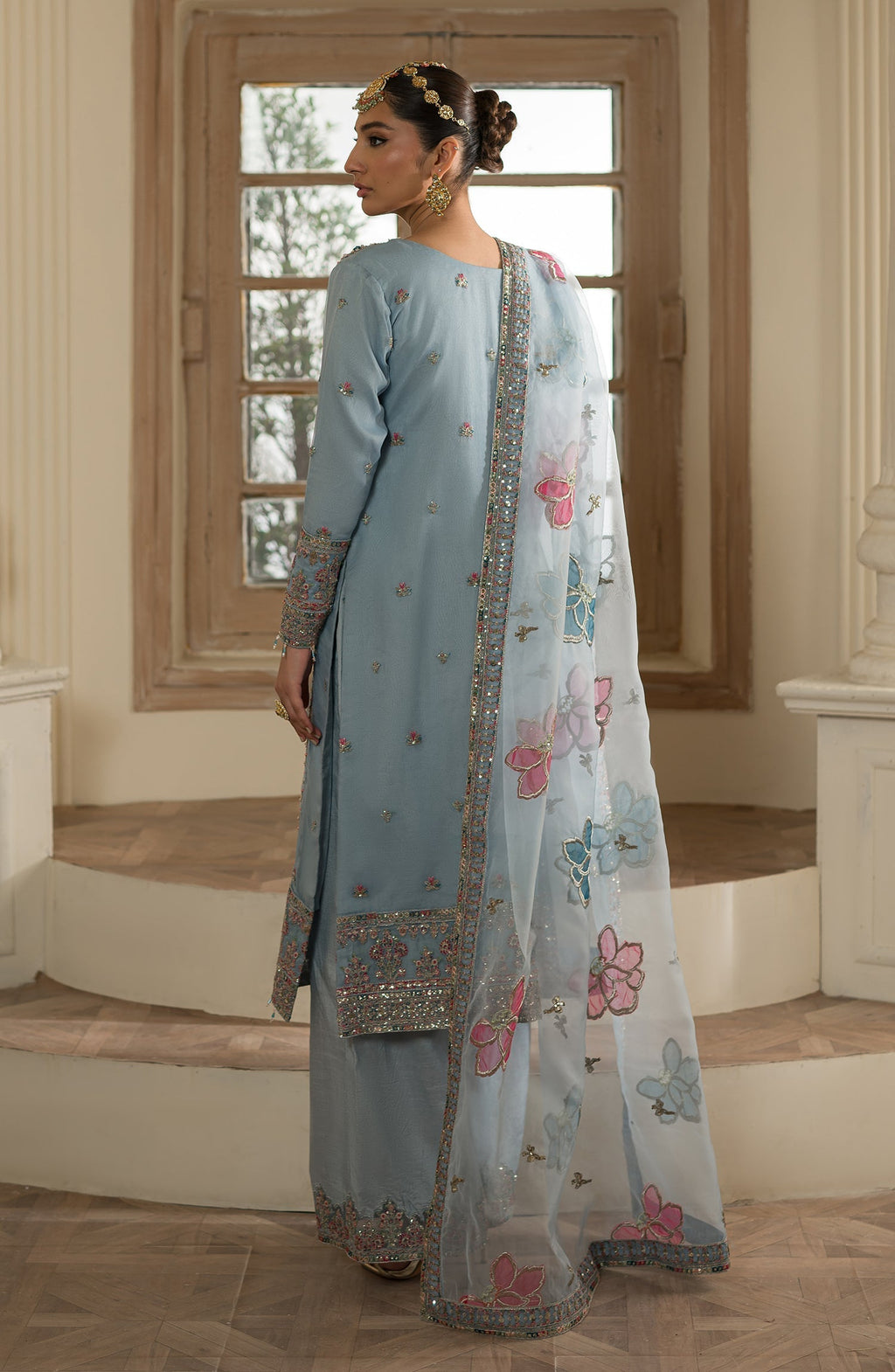 Esra Raw Silk Pakistani Formal Dresses