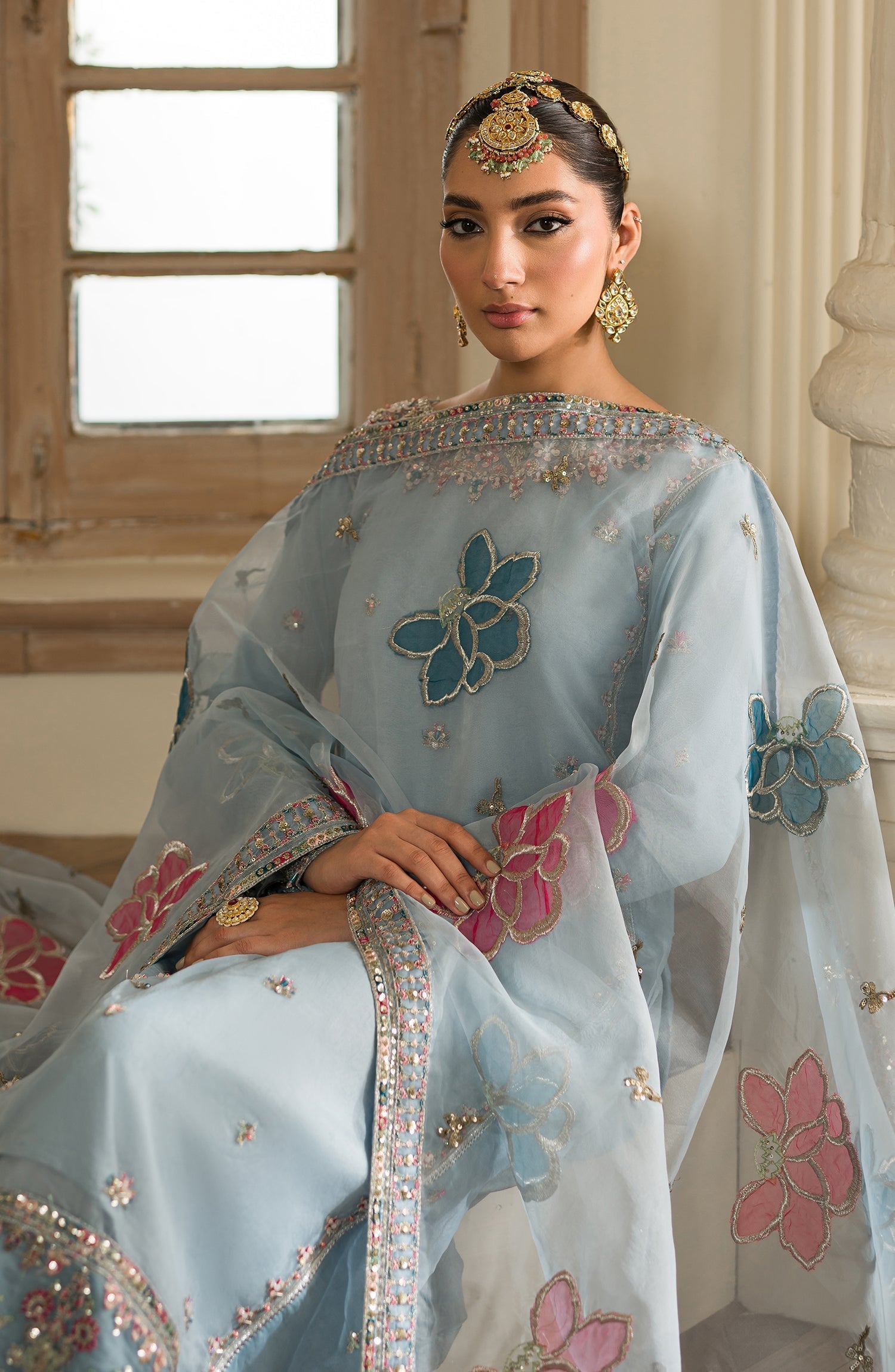 Esra Raw Silk Pakistani Formal Dresses