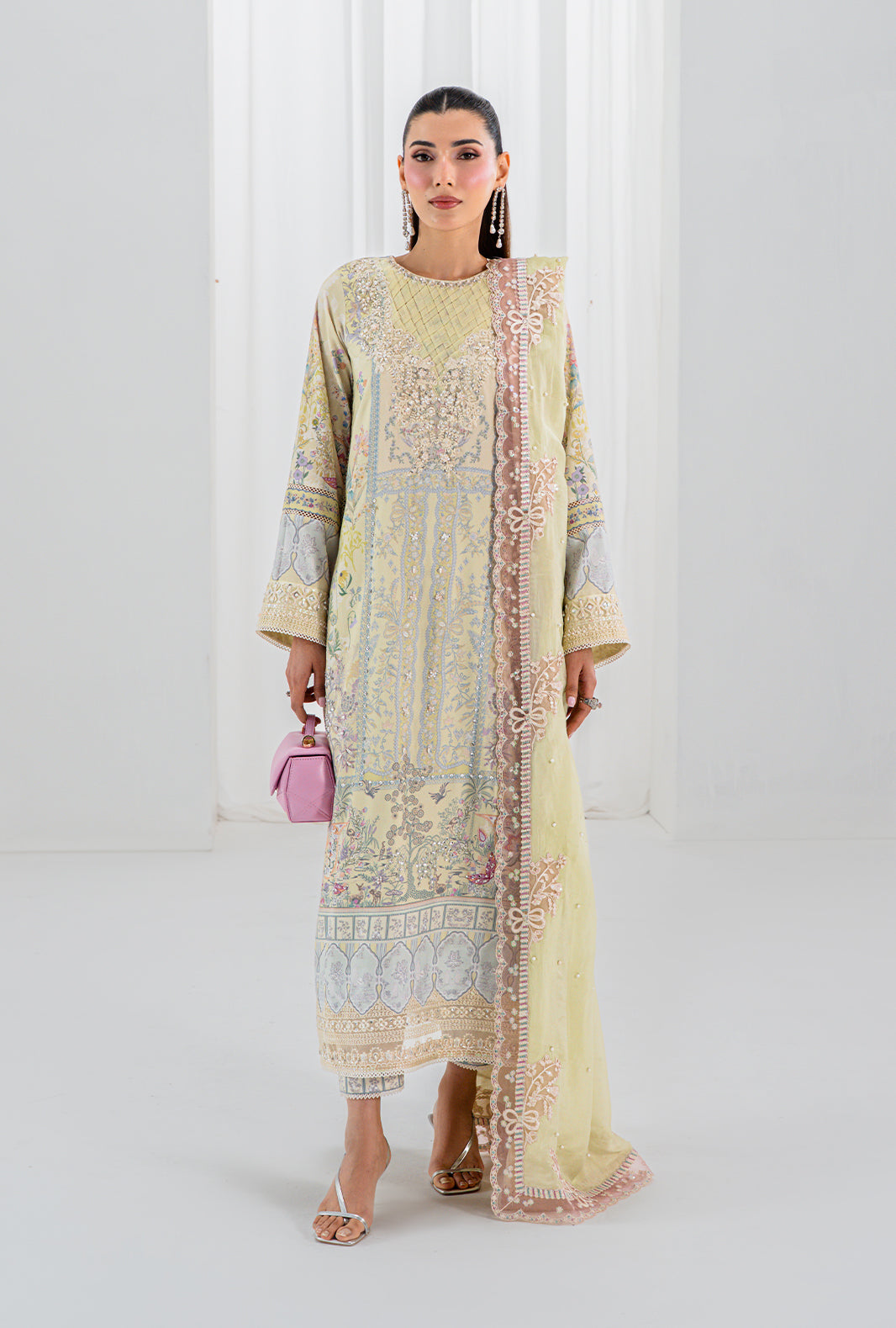 Isra Embroidered Pakistani Dress