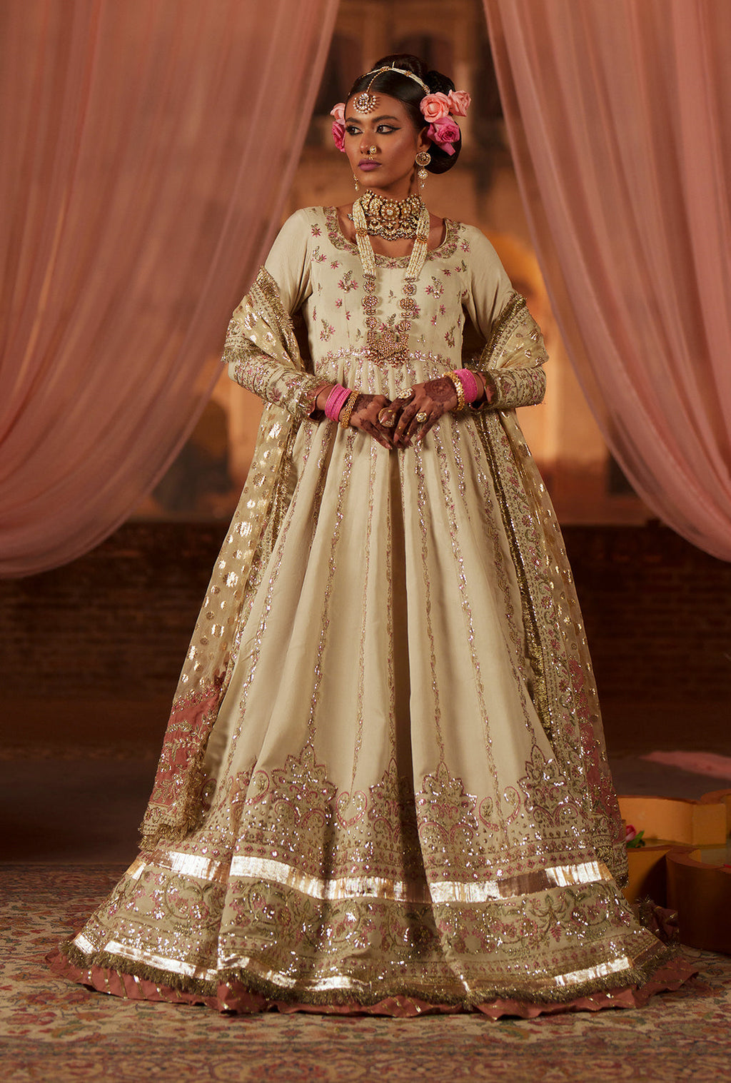 Shehnai Embroidered Pakistani Dress