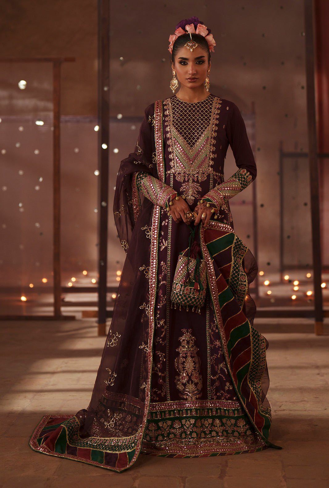 Nazneen Embroidered Pakistani Dress