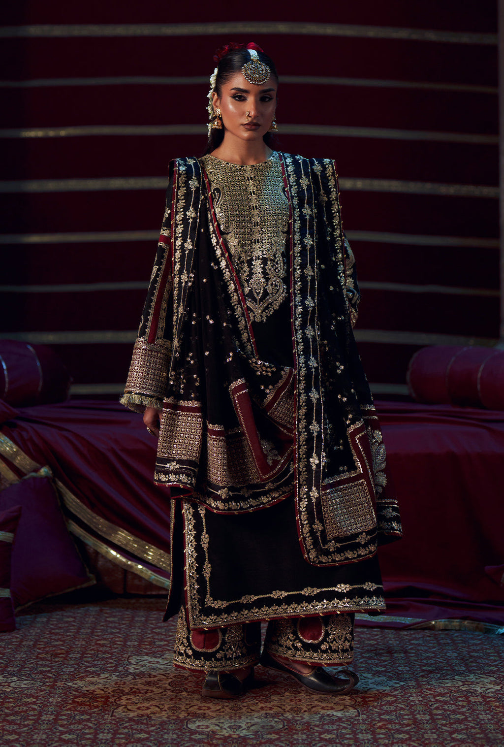 Lamsa Embroidered Pakistani Dress