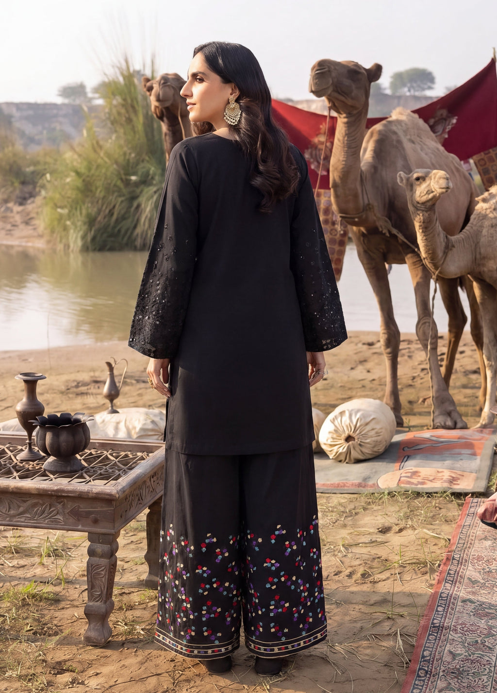 Aabshaar Premium Fabric Pakistani Summer Dresses - Sahiba-clothing - 6