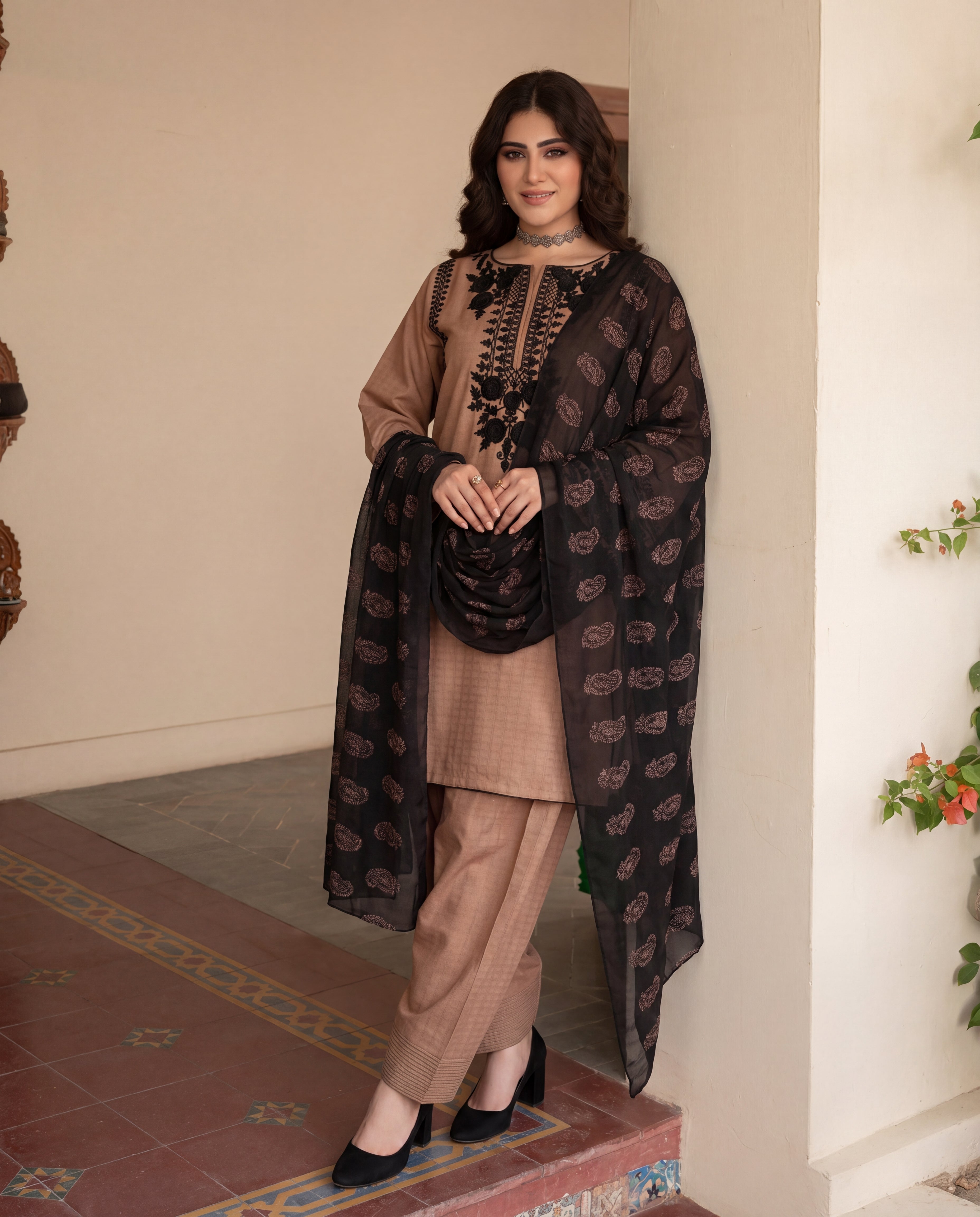 Aari Premium Fabric Pakistani Summer Dresses - Sahiba-clothing - 1