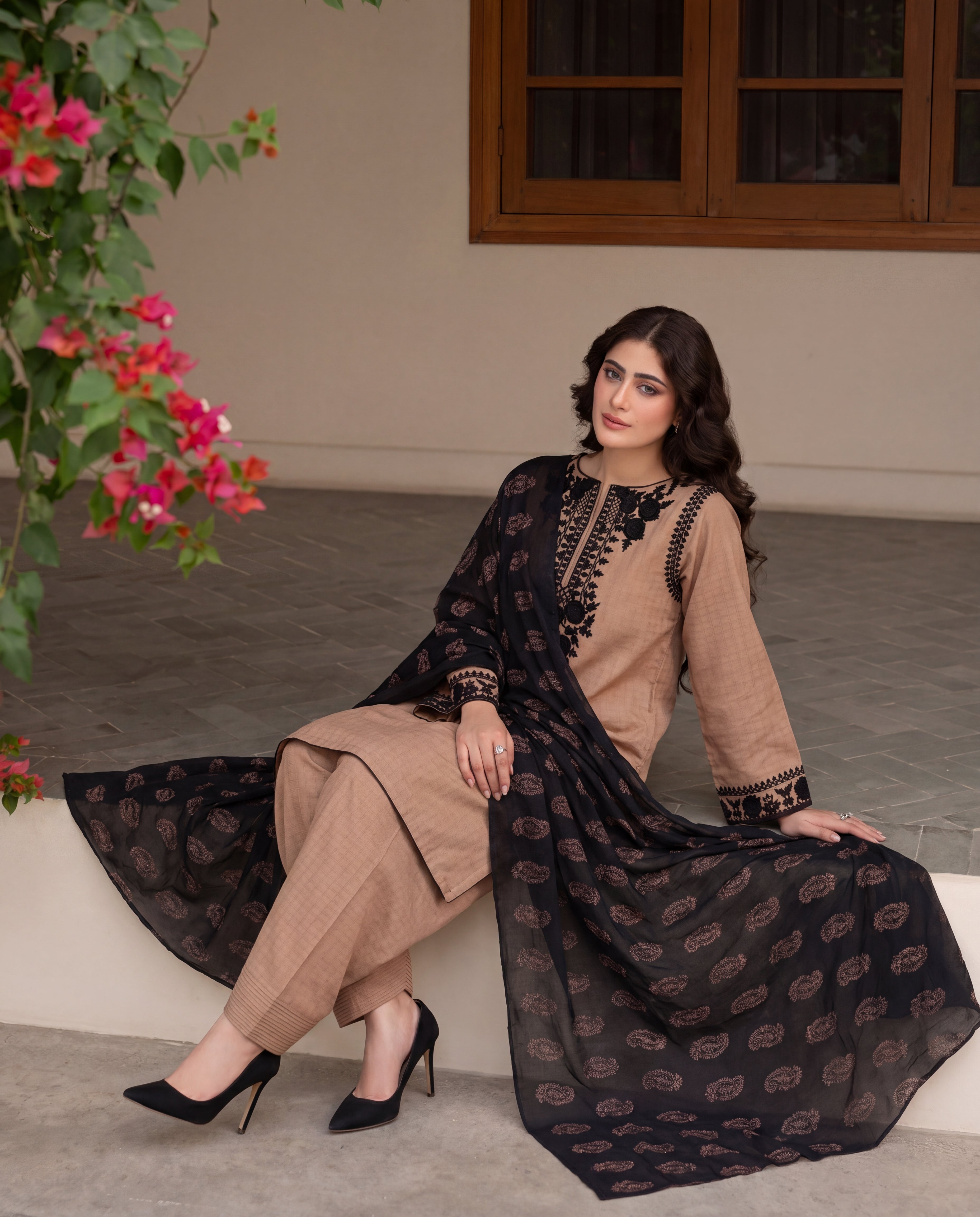 Aari Premium Fabric Pakistani Summer Dresses - Sahiba-clothing - 7