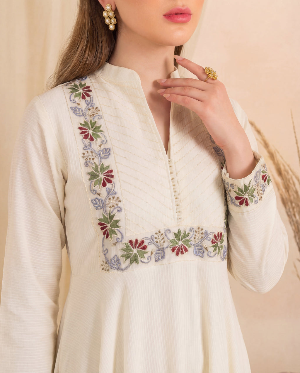 Affection Premium Fabric Pakistani Summer Dresses - Sahiba-clothing - 5
