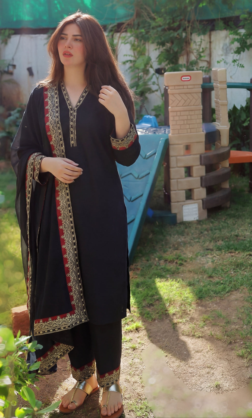 Alana Premium Fabric Pakistani Summer Dresses - Sahiba-clothing - 7
