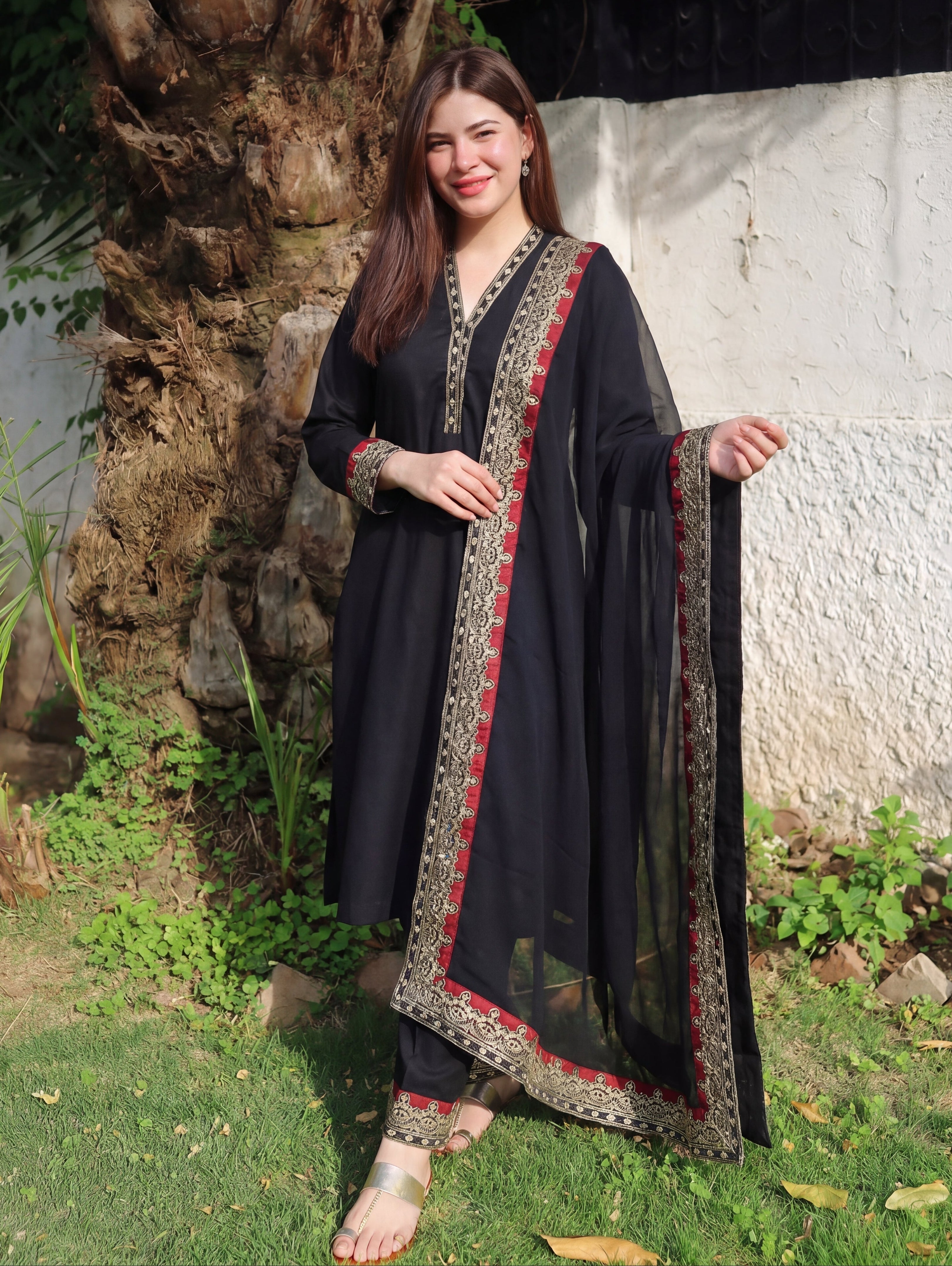 Alana Premium Fabric Pakistani Summer Dresses - Sahiba-clothing - 1