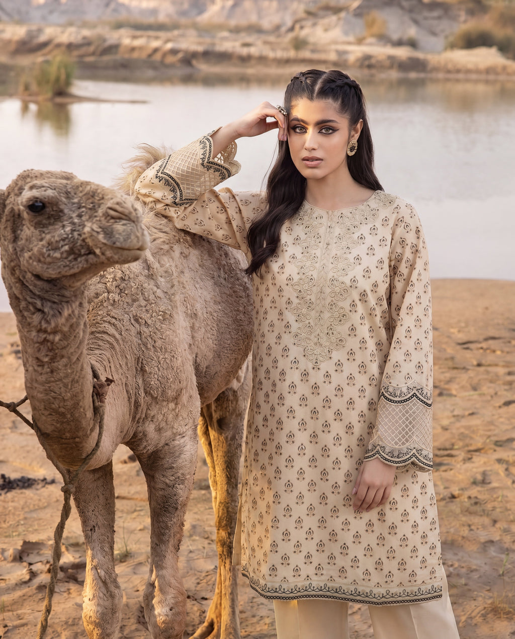 Amberveil Premium Fabric Pakistani Summer Dresses - Sahiba-clothing - 6