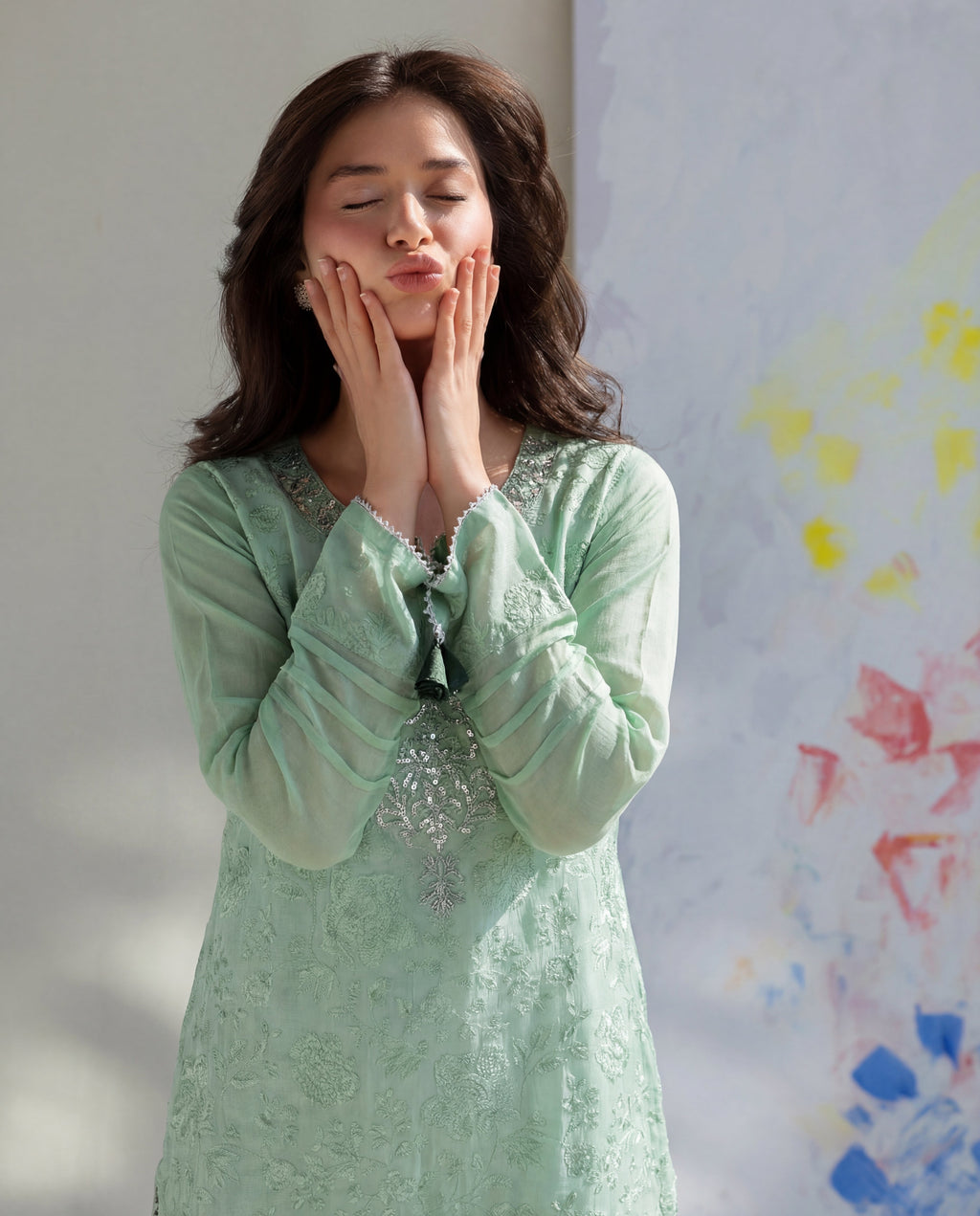 Amour Premium Fabric Pakistani Summer Dresses - Sahiba-clothing - 4