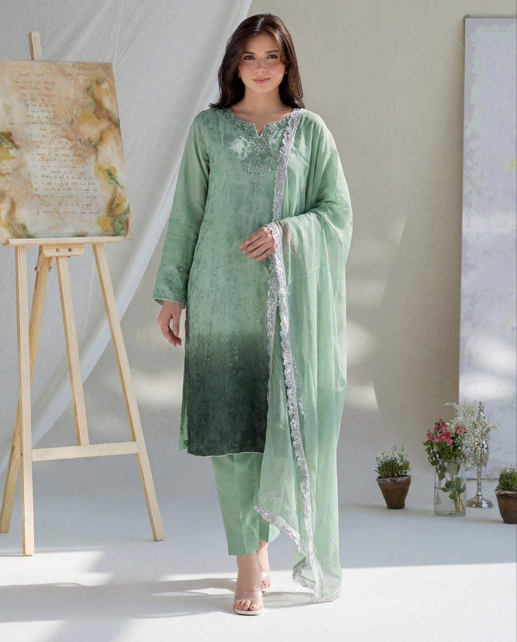 Amour Premium Fabric Pakistani Summer Dresses - Sahiba-clothing - 1