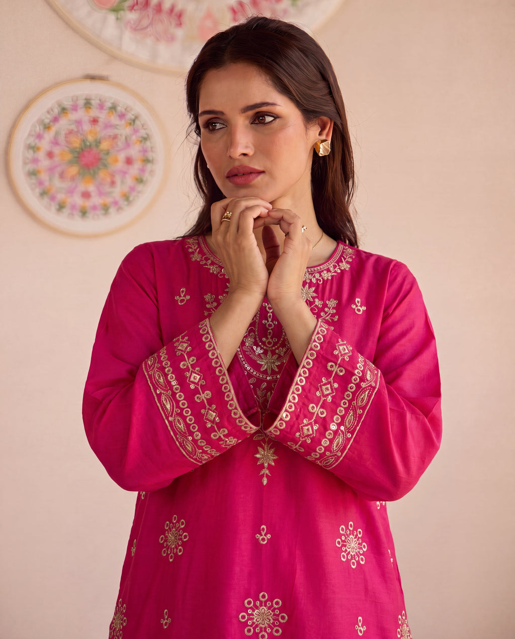Antique Premium Fabric Pakistani Summer Dresses - Sahiba-clothing - 4