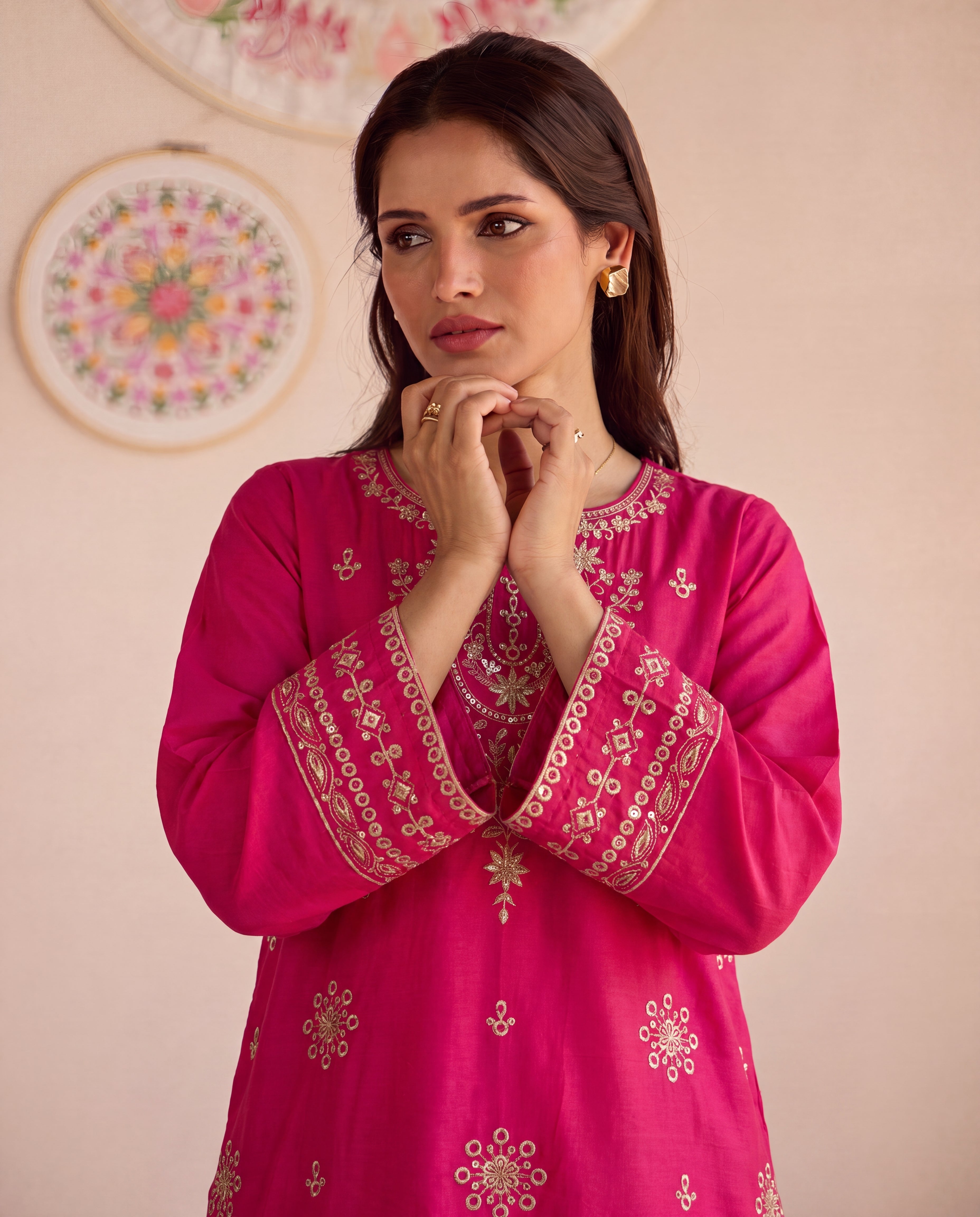 Antique Premium Fabric Pakistani Summer Dresses - Sahiba-clothing - 4