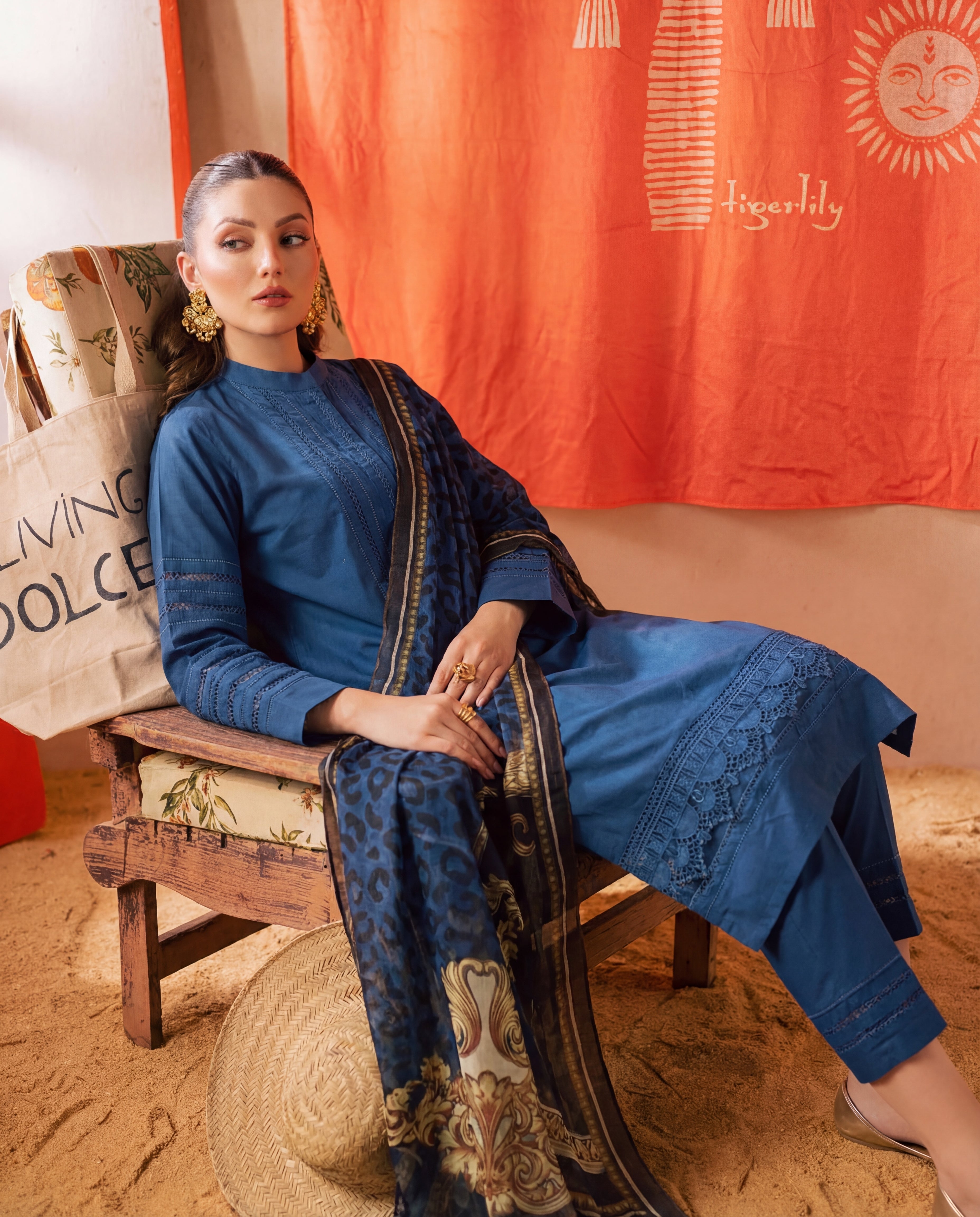 Areeba Premium Fabric Pakistani Summer Dresses - Sahiba-clothing - 4