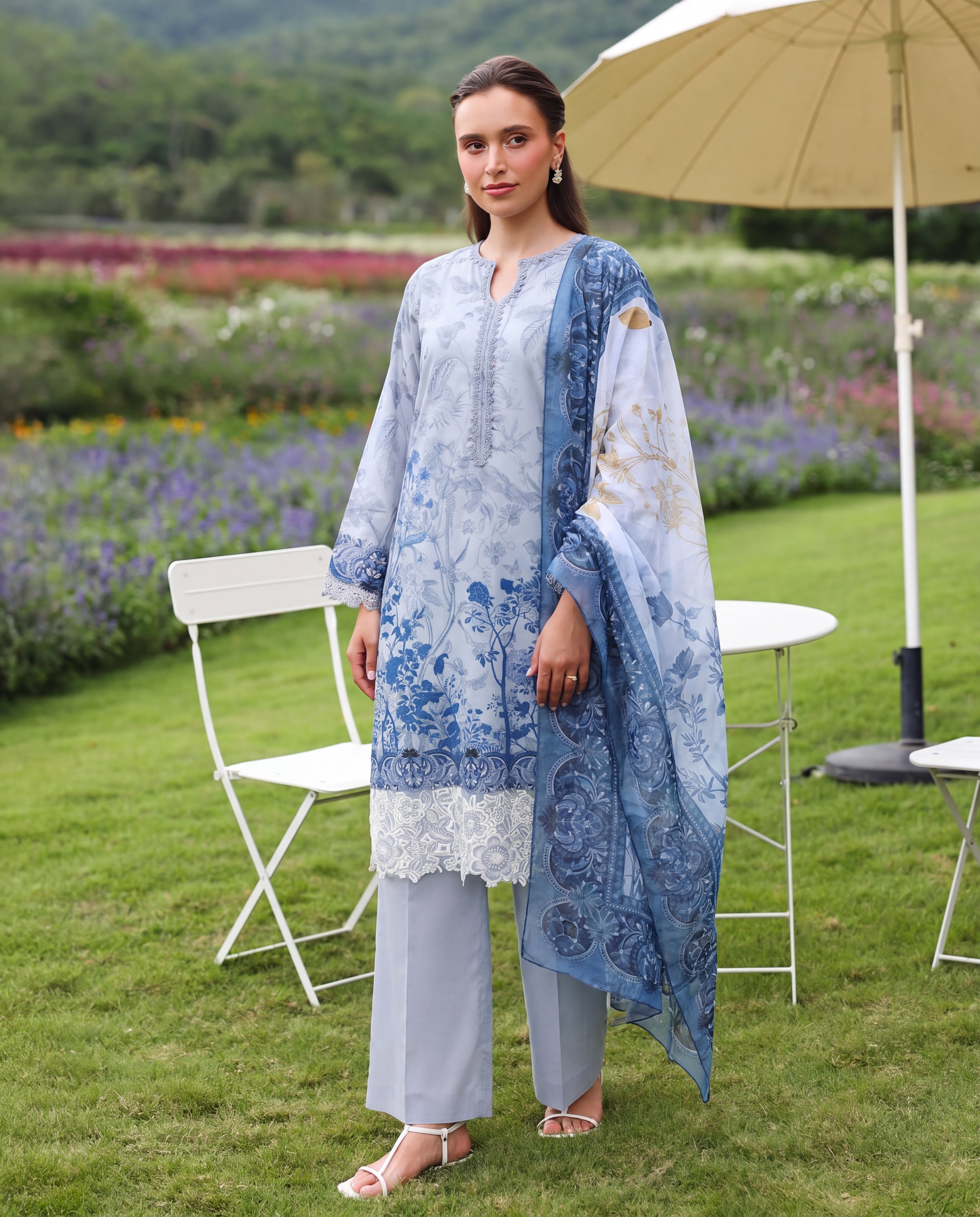 Areej Premium Fabric Pakistani Summer Dresses - Sahiba-clothing - 1
