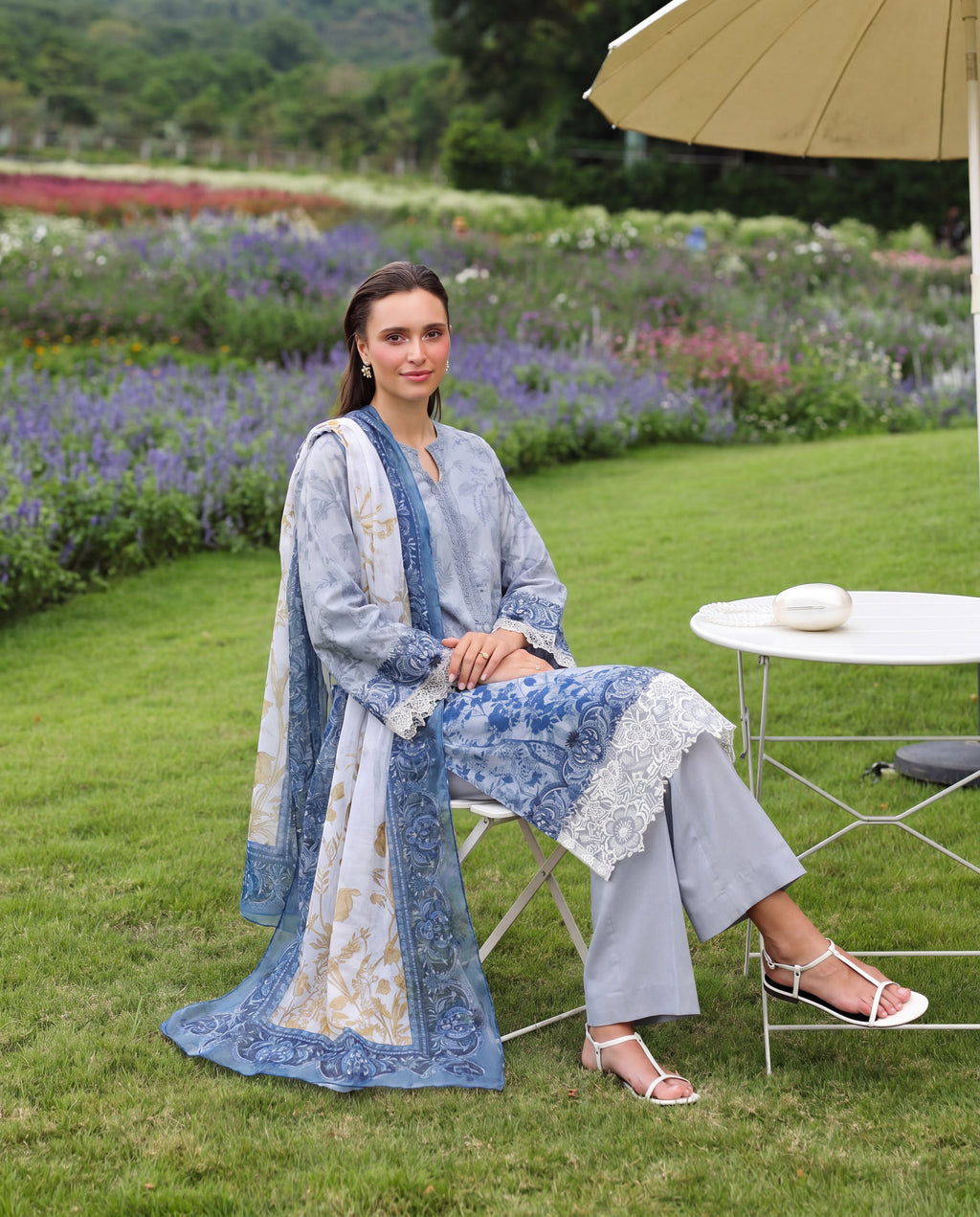 Areej Premium Fabric Pakistani Summer Dresses - Sahiba-clothing - 4