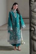 AYZEL (AL-07) Chiffon Pakistani Summer Dresses - aabyaan - 1