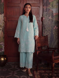 Ashley Cyan Premium Fabric Pakistani Summer Dresses - Sahiba-clothing - 1