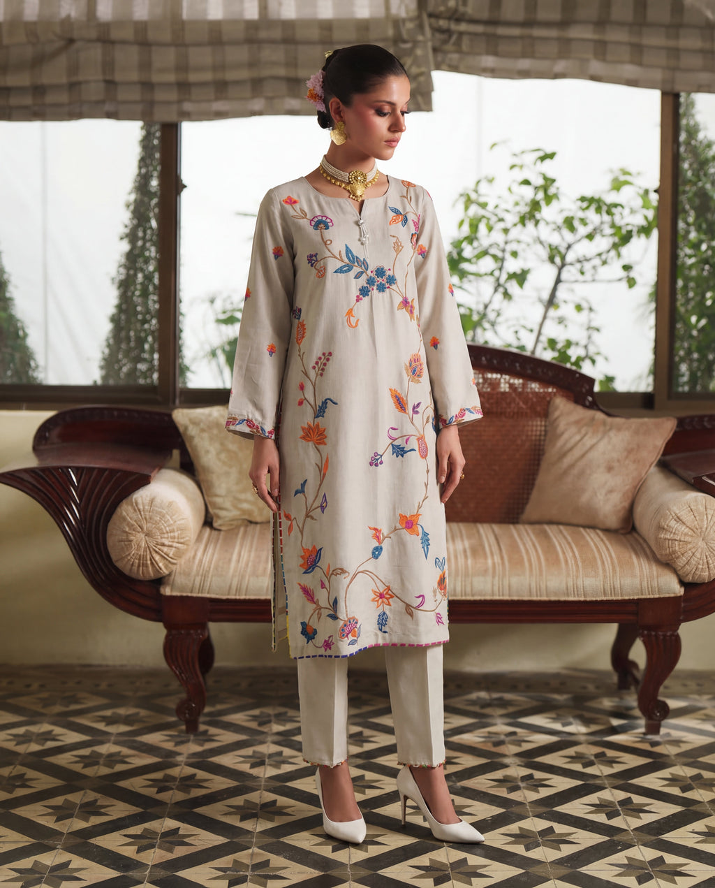 Aspiration Jawa Premium Fabric Pakistani Summer Dresses - Sahiba-clothing - 1