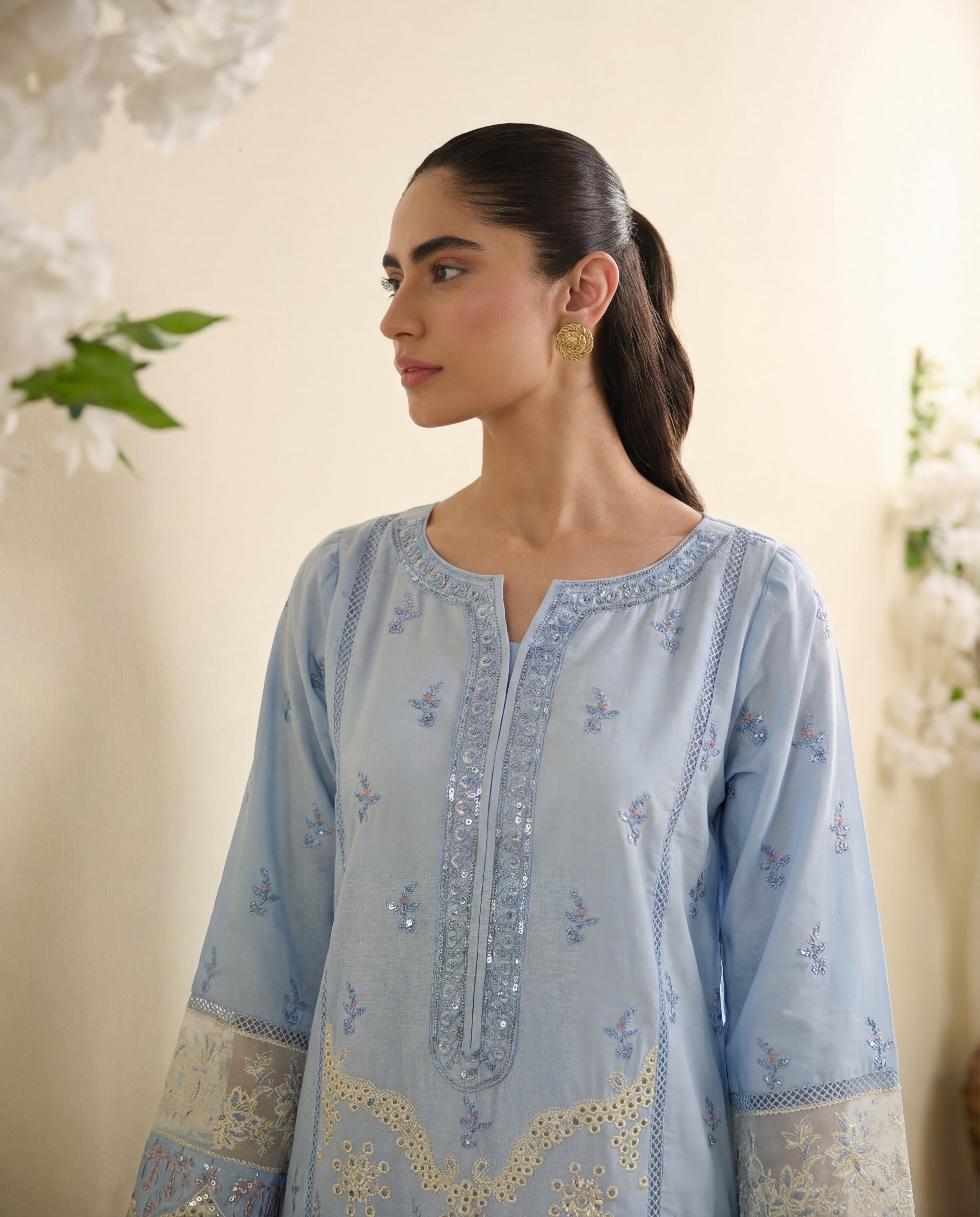 Avenoir Premium Fabric Pakistani Summer Dresses - Sahiba-clothing - 4