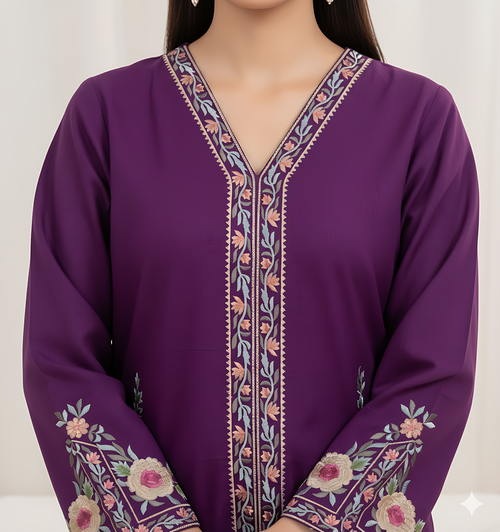 Averia Premium Fabric Pakistani Winter Dresses - Sahiba-clothing - 2