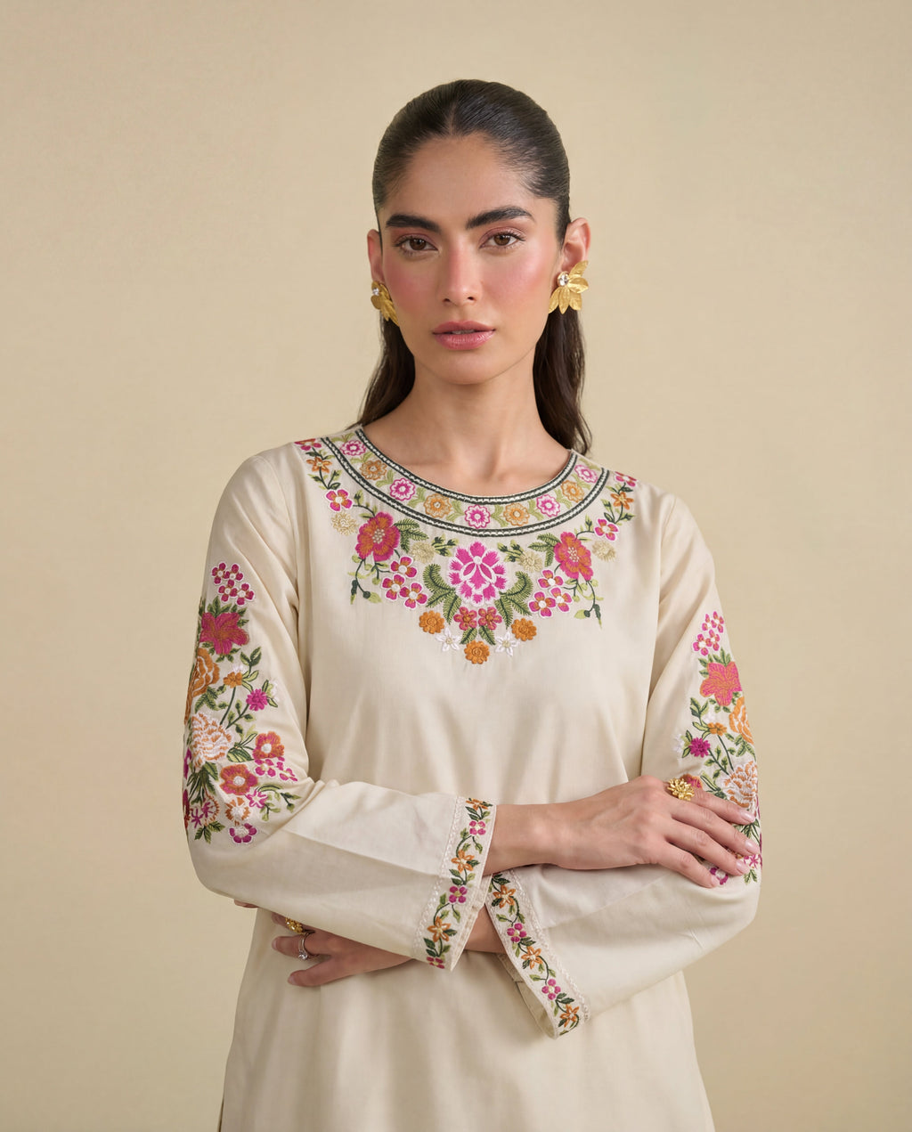 Ayza Premium Fabric Pakistani Summer Dresses - Sahiba-clothing - 2