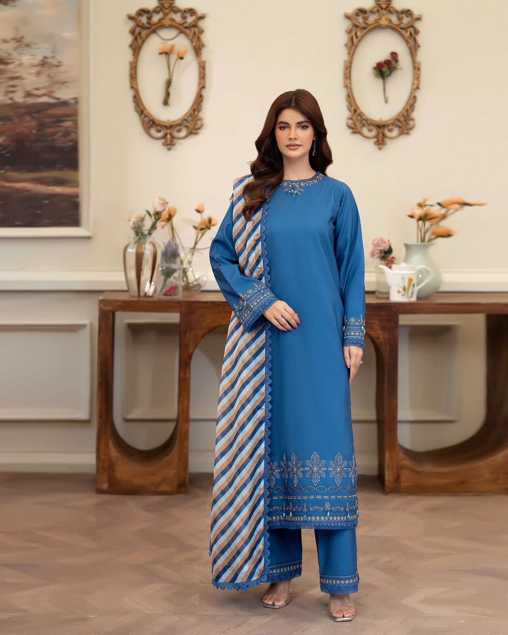BLUE ORCHID - NP 08 Pakistani Summer Dresses Collection