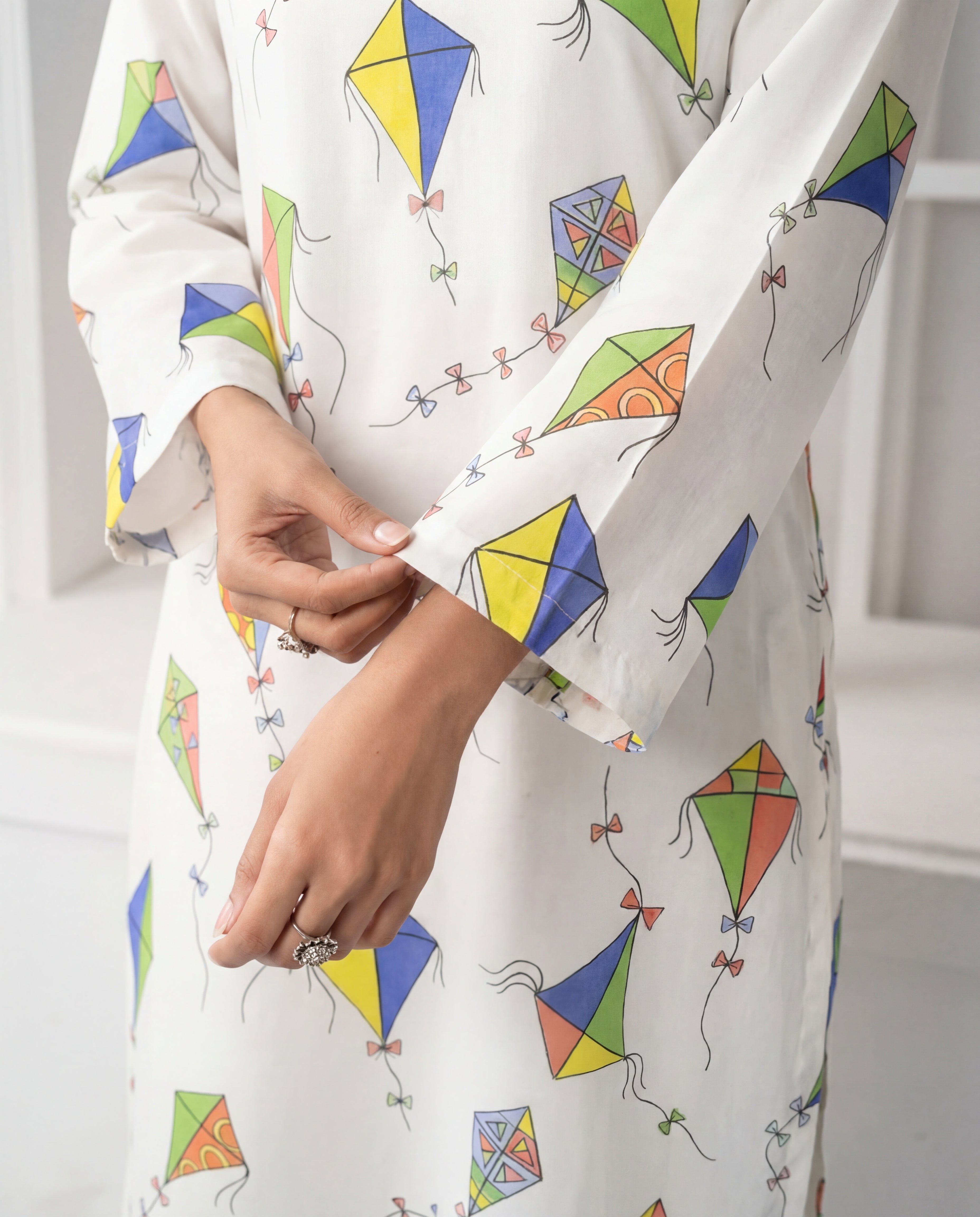 Basant Premium Fabric Pakistani Summer Dresses - Sahiba-clothing - 2