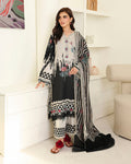 Black Petals Organza Women Clothing - Roheenaz - 1