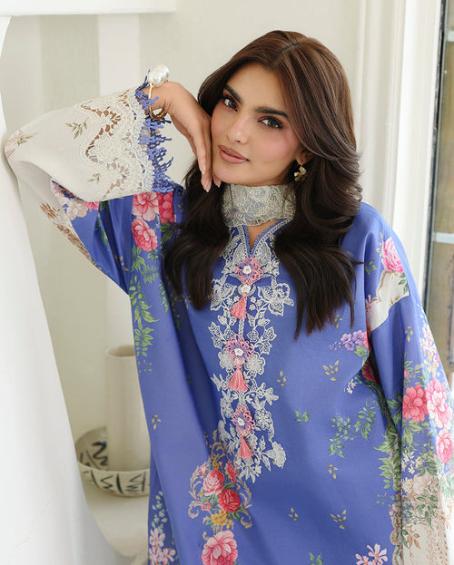 Bloom Portrait Organza Women Clothing - Roheenaz - 2