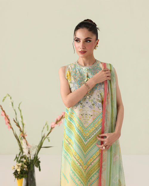 Bloomed Muse Organza Women Clothing - Roheenaz - 2