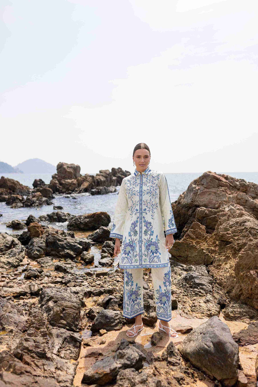 MIRAE AC-03 Cotton Pakistani Summer Dresses - aabyaan - 1