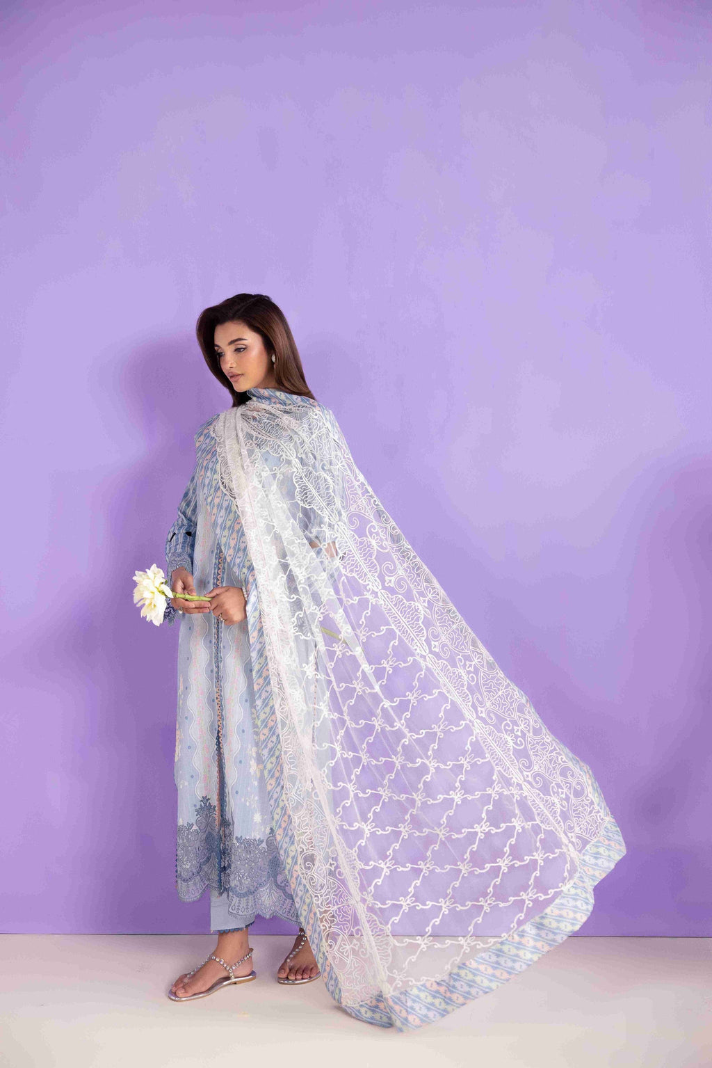 MEIRA AP-02 Cotton Pakistani Summer Dresses - aabyaan - 3