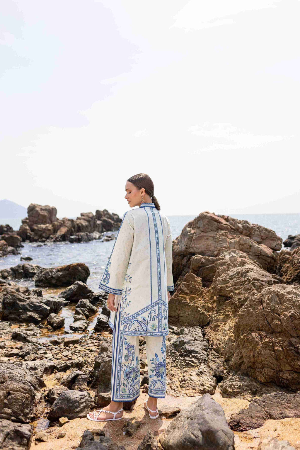 MIRAE AC-03 Cotton Pakistani Summer Dresses - aabyaan - 2