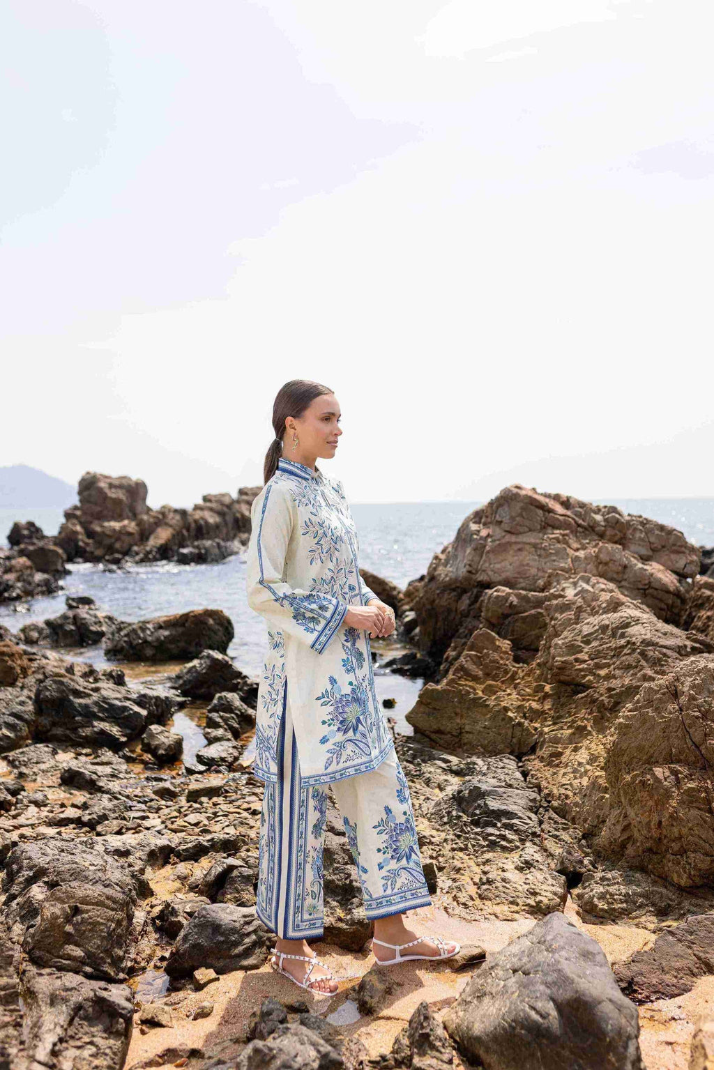 MIRAE AC-03 Cotton Pakistani Summer Dresses - aabyaan - 5