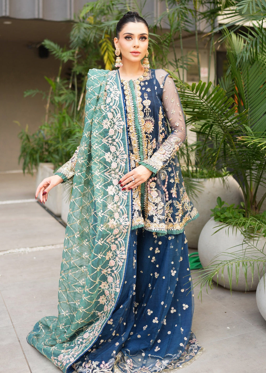 REGAL SAPPHIRE Pakistani Formal Dresses Collection