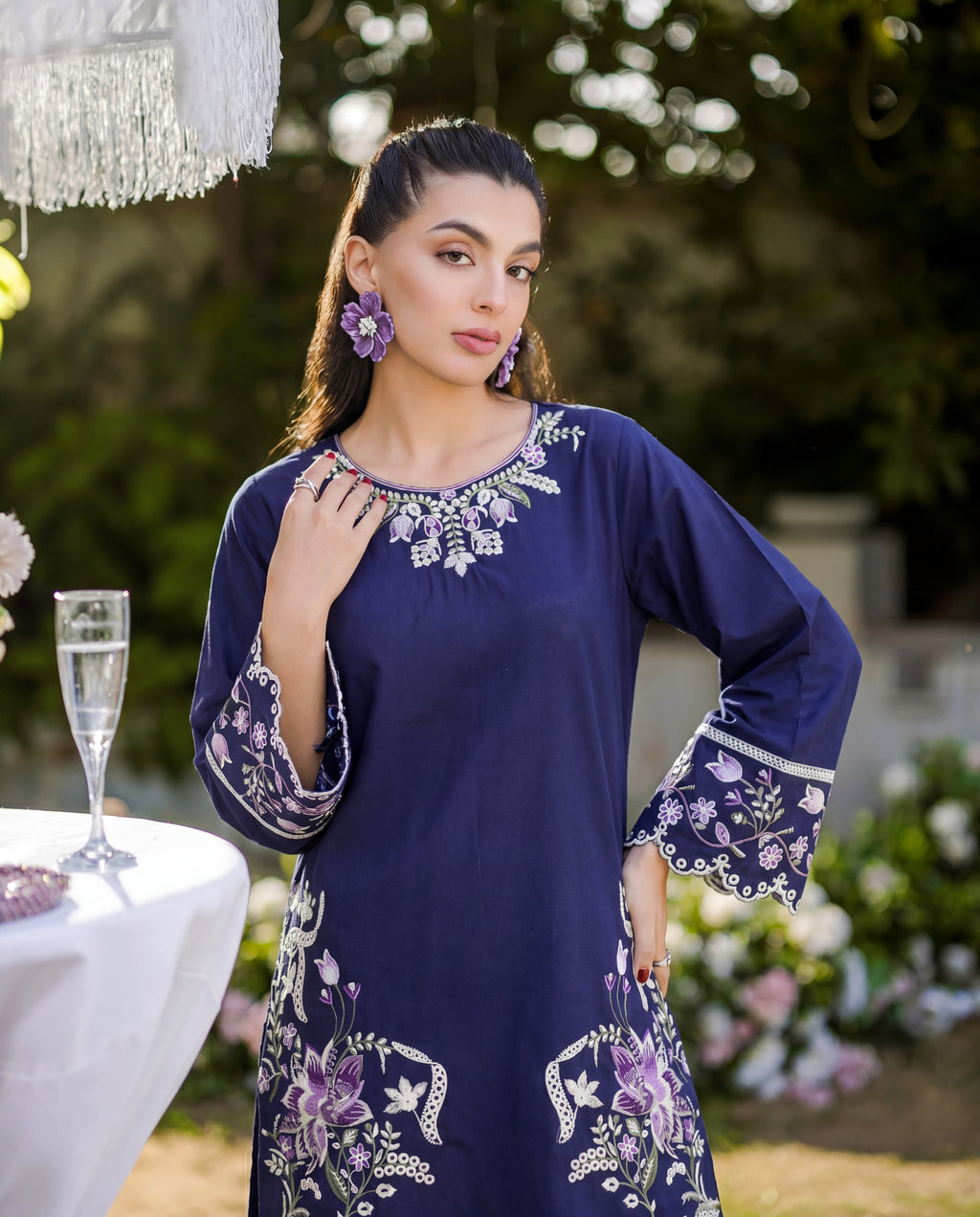 Bluebell Premium Fabric Pakistani Summer Dresses - Sahiba-clothing - 2