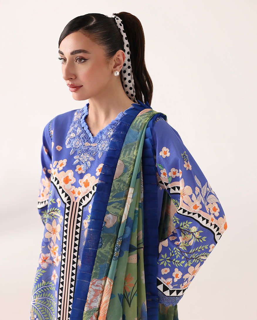 Breeze of Dawn Organza Women Clothing - Roheenaz - 5