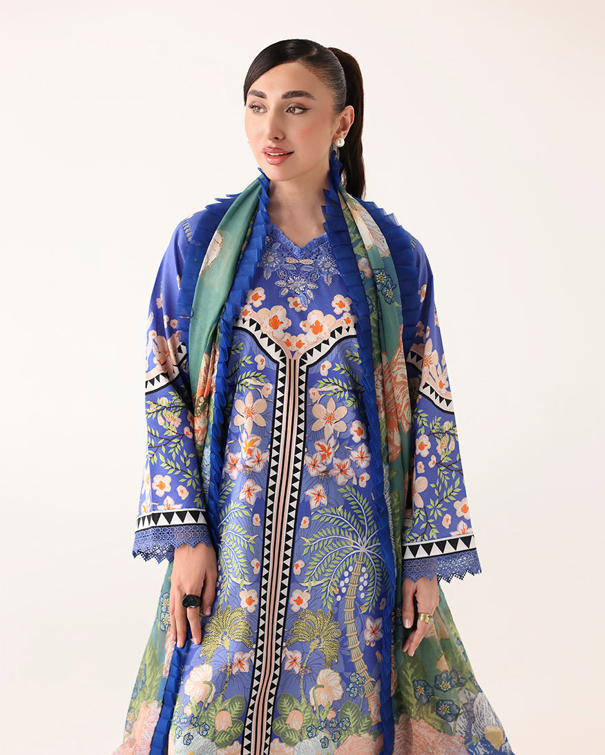 Breeze of Dawn Organza Women Clothing - Roheenaz - 4