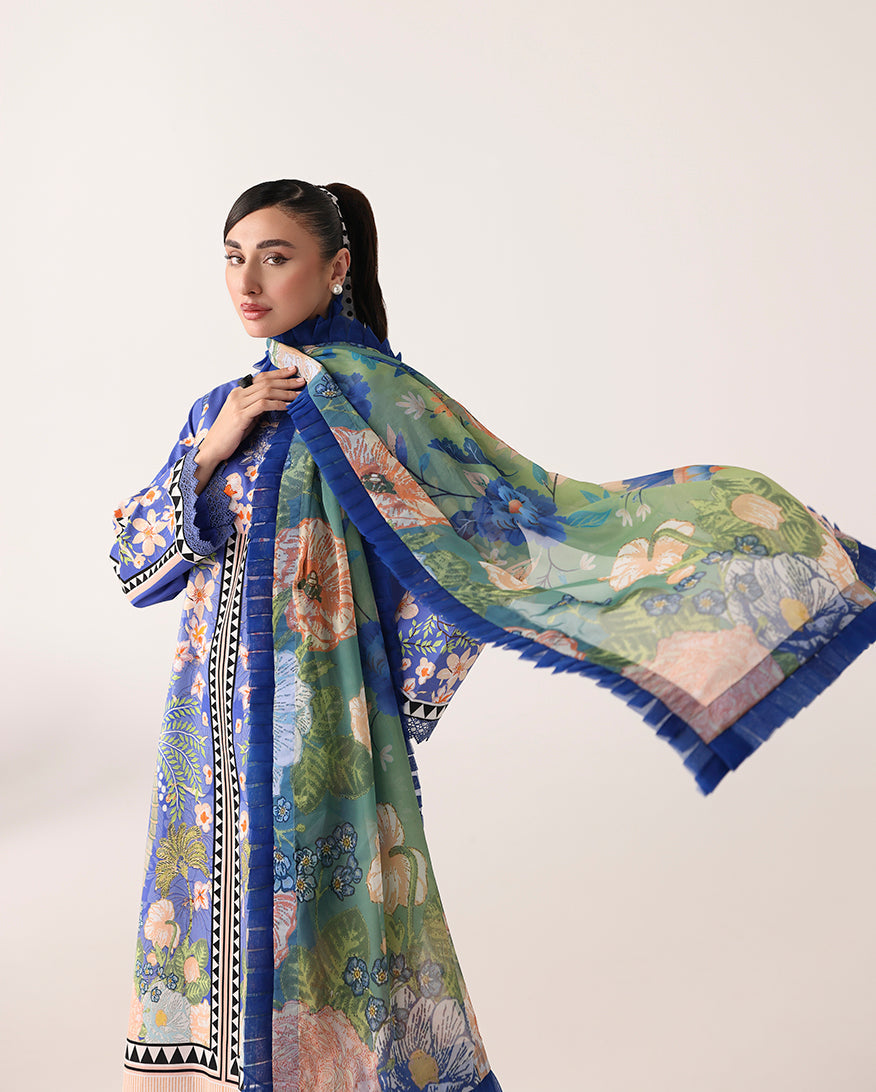 Breeze of Dawn Organza Women Clothing - Roheenaz - 6