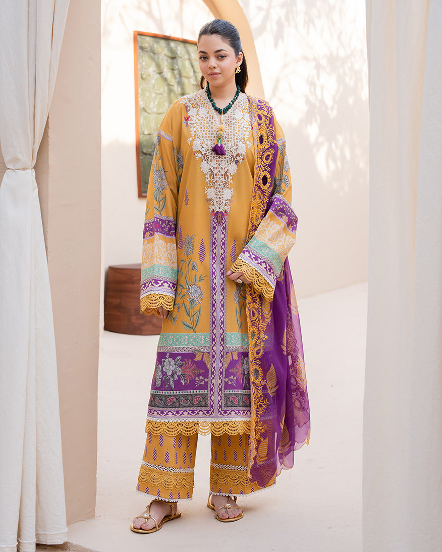 Camellia Charm Organza Women Clothing - Roheenaz - 1