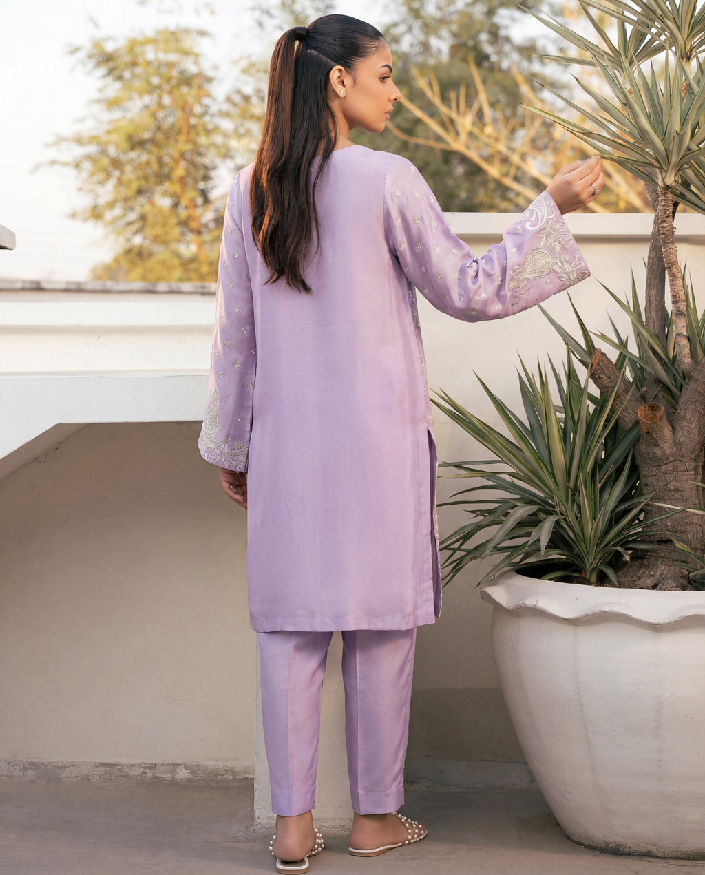 Camira Lailac Premium Fabric Pakistani Summer Dresses - Sahiba-clothing - 6