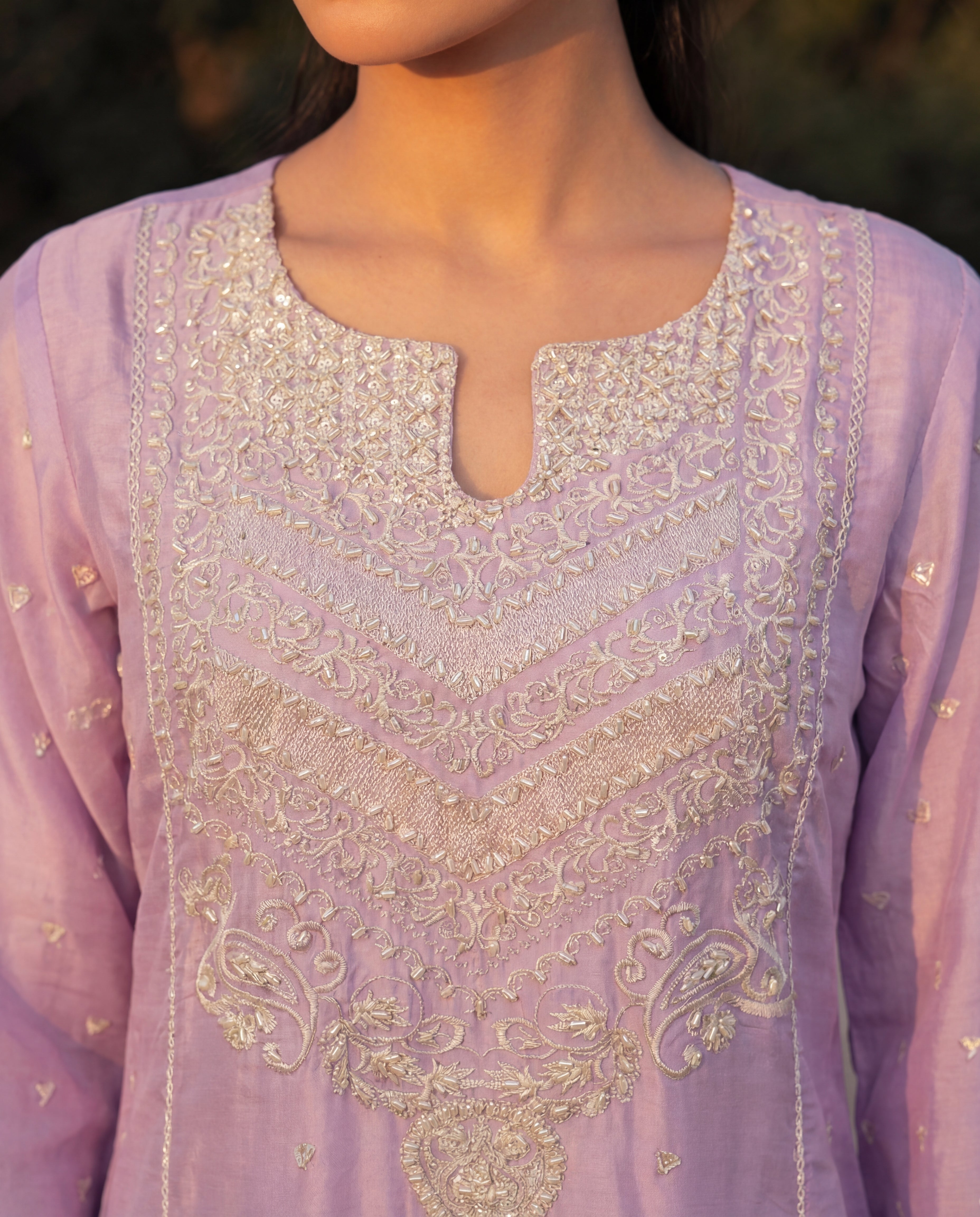 Camira Lailac Premium Fabric Pakistani Summer Dresses - Sahiba-clothing - 4