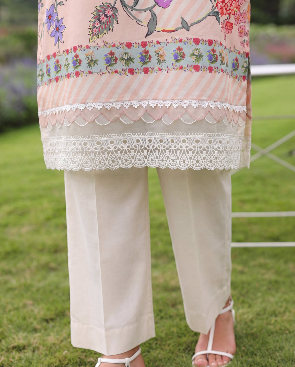 Cerise Premium Fabric Pakistani Summer Dresses - Sahiba-clothing - 4