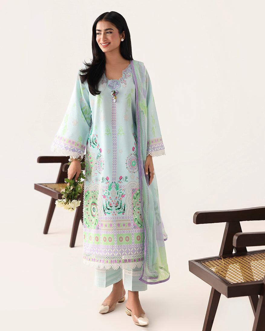 Cool Mirage Organza Women Clothing - Roheenaz - 1