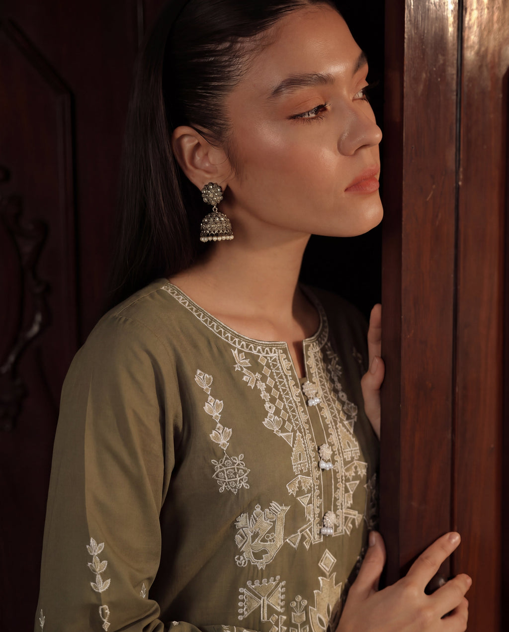 Crowne Premium Fabric Pakistani Summer Dresses - Sahiba-clothing - 2